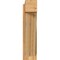 Ekena Millwork Traditional Block Rough Sawn Outlooker, Western Red Cedar, 8"W x 28"D x 32"H OUT08X28X32TRA05RWR - alternate 3